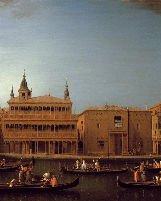 A canaletto painting