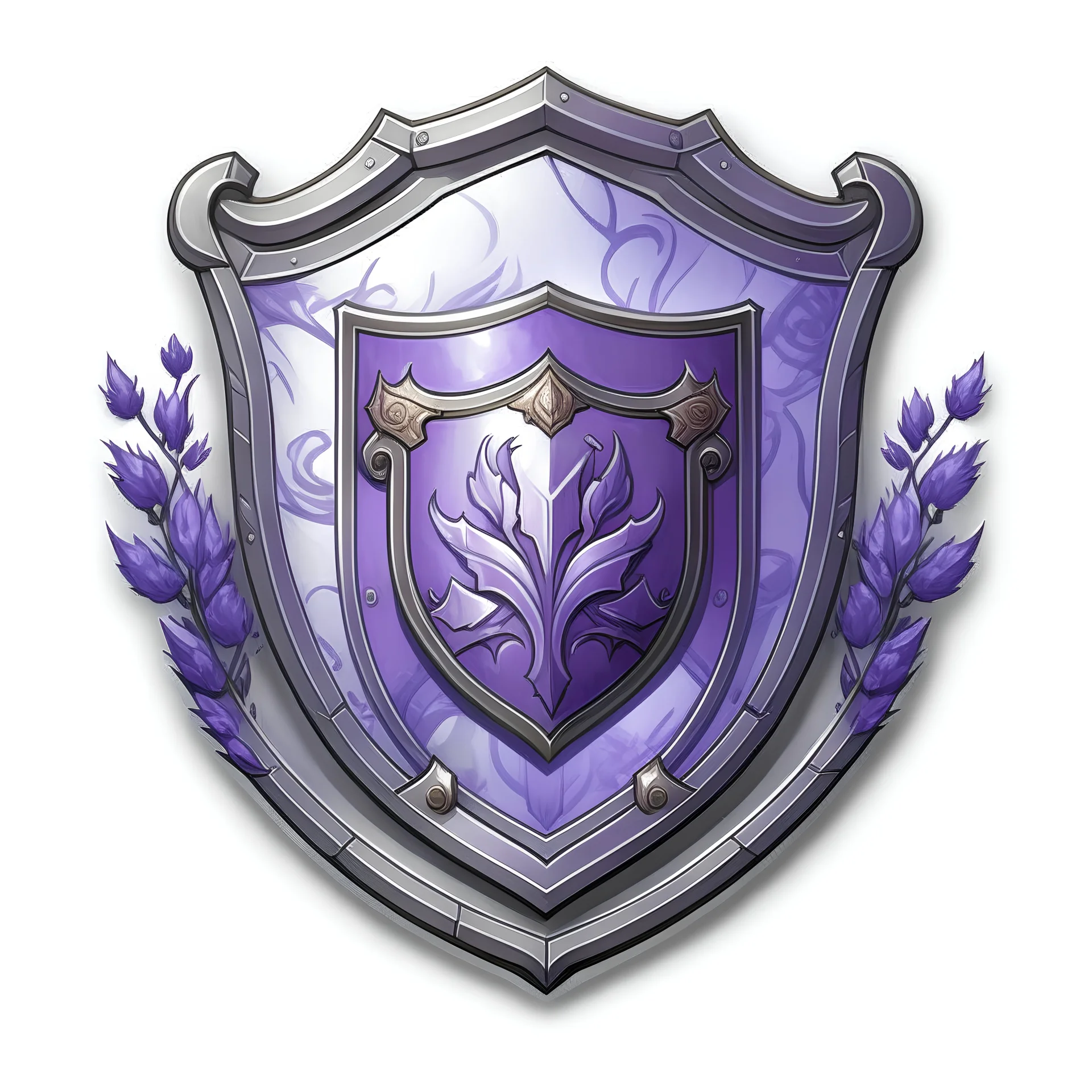 lavender creative shield