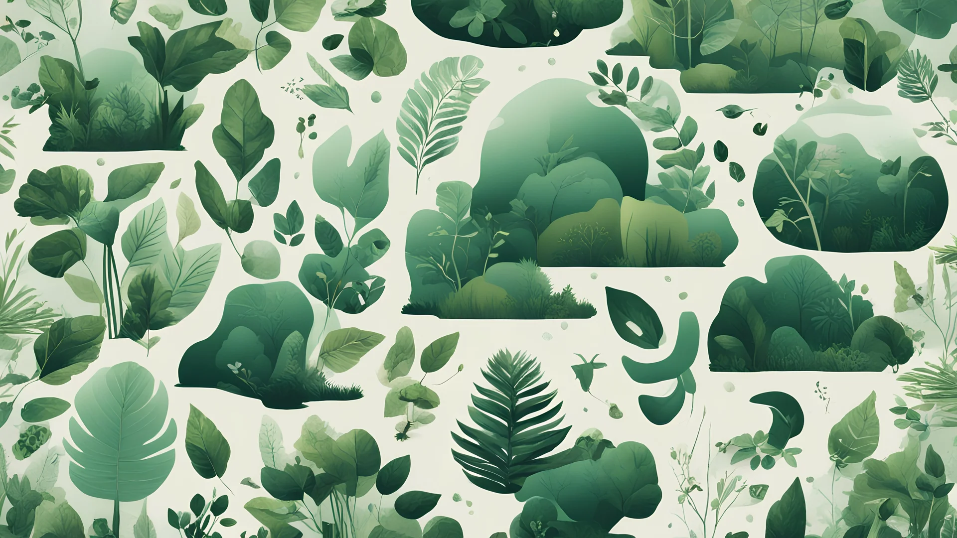 Environmental conservation and sustainability wallpaper aesthetic