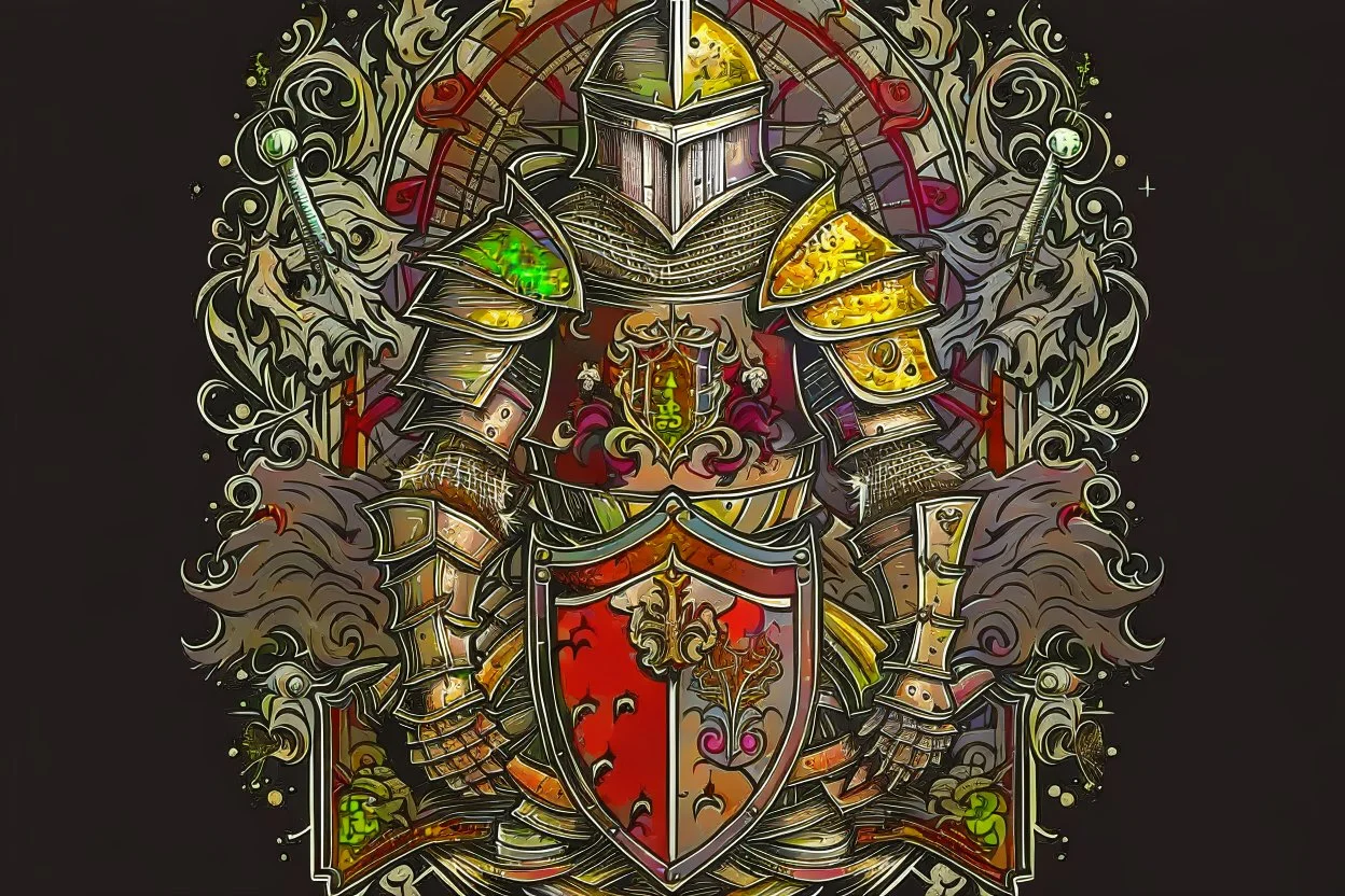 england medieval armour tshirt design