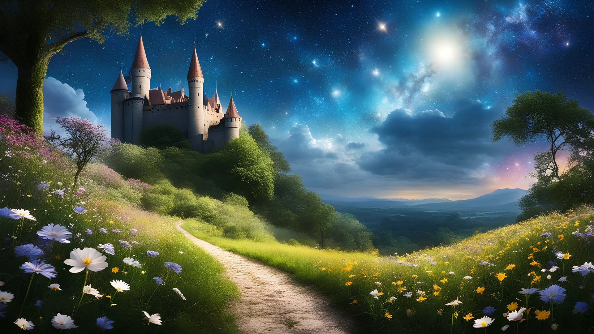 429. Dans son monde doux, l'enfant rêveur se perd, parmi les fleurs, les étoiles et le ciel clair. Son regard innocent, ses pensées envoûtées, dans un univers de beauté, à jamais émerveillé. Il imagine des châteaux dans les nuages, des lucioles jouant dans les prairies sauvages. Ses rêves sont comme des contes de fées, où chaque instant est un trésor à savourer. Son cœur pur bat au rythme de l'imagination, dans un océan de joie et de fascination. Car c'est dans ses rêves qu'il trouvera l'infini