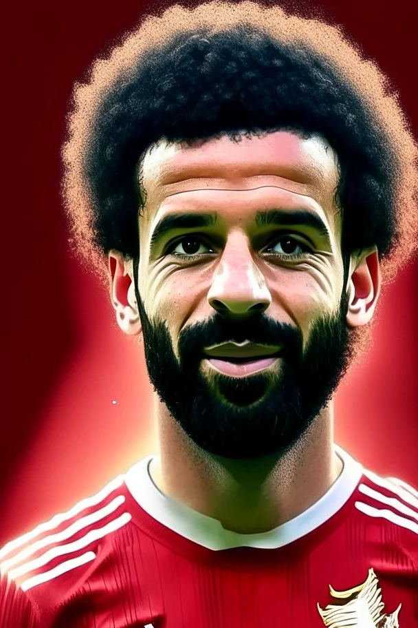 mo salah .cartoon 2d