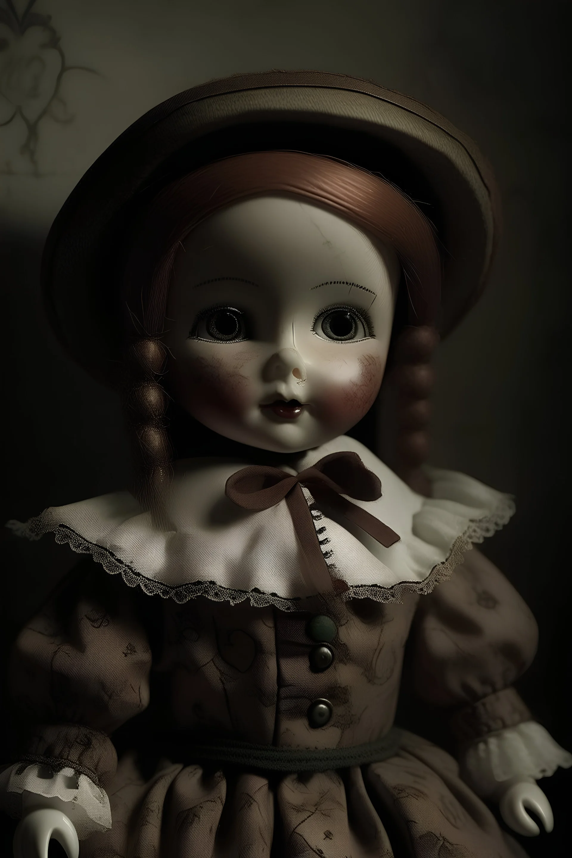 portrait a doll by van golf