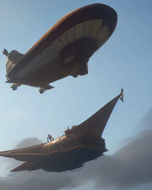 medieval airship