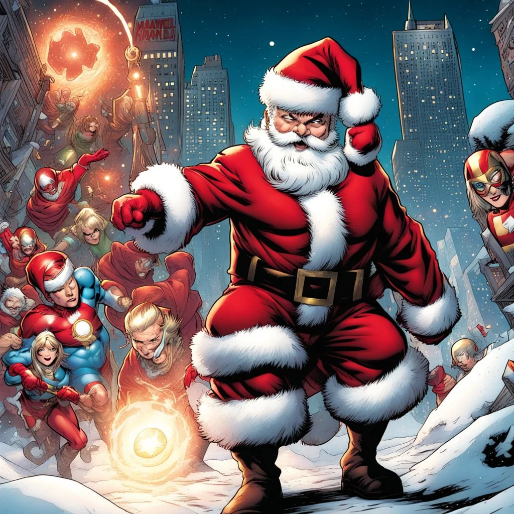 Santa Claus enters the Marvel Comics Universe