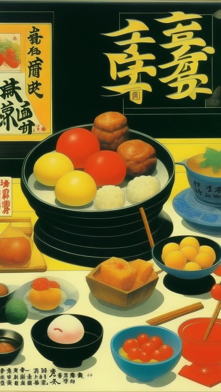 Japanese oden Ad 80s