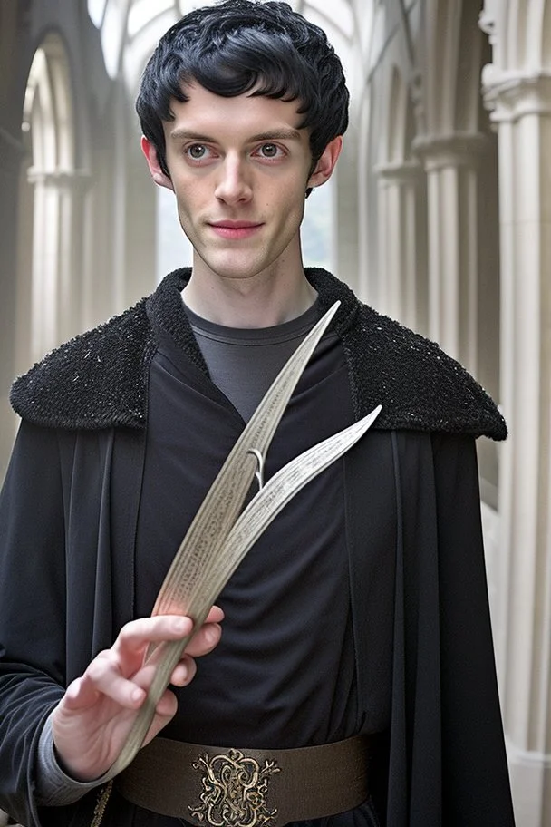 merlin from the bbc series circa season 1