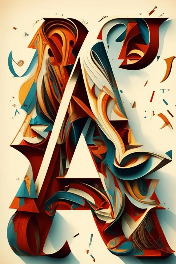 RUSSIAN RUSSIAN CULTURE OF SPEECH, A - Russian letters are an abstract composition. Russian Russian letters are waltzing around a large Russian letter A.