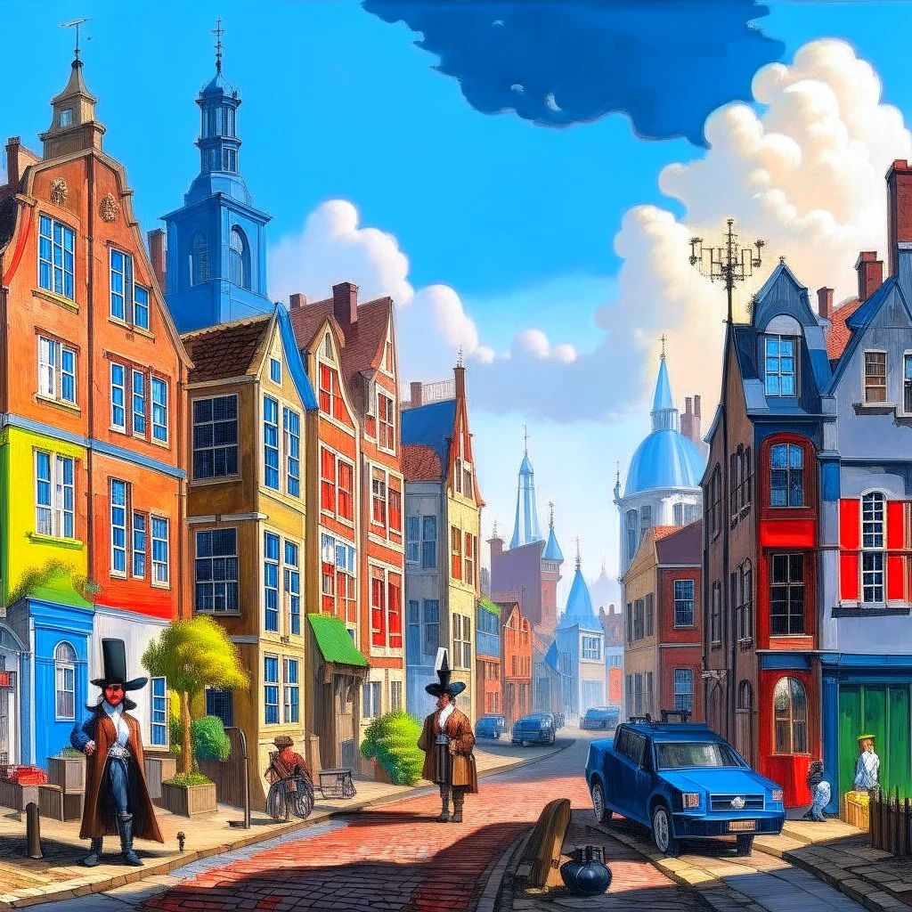 Old town Frederick de Wit