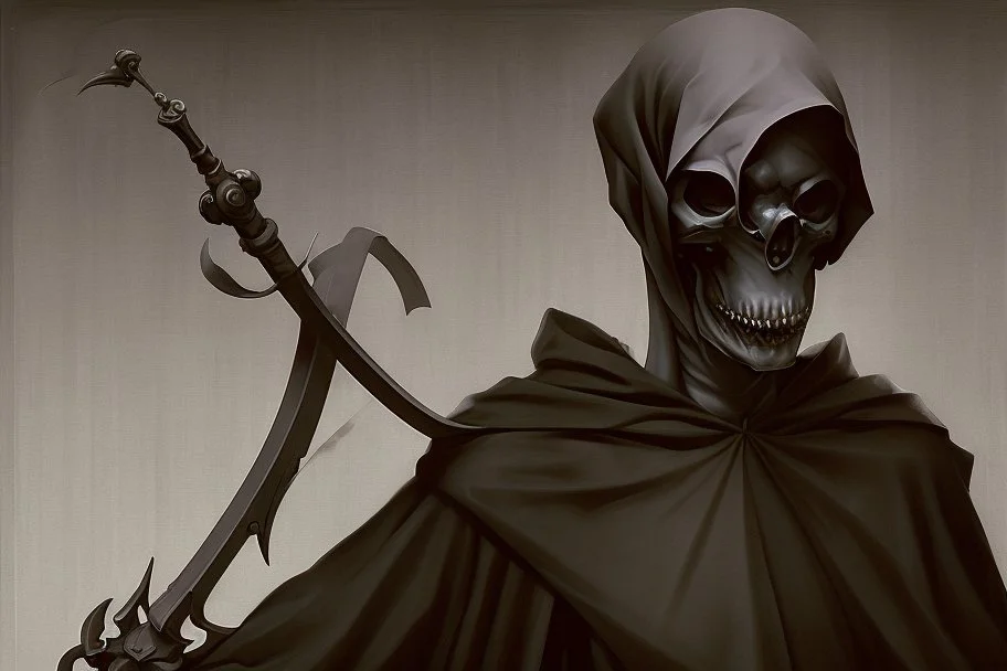 high tech grim reaper by Andrea del sarto