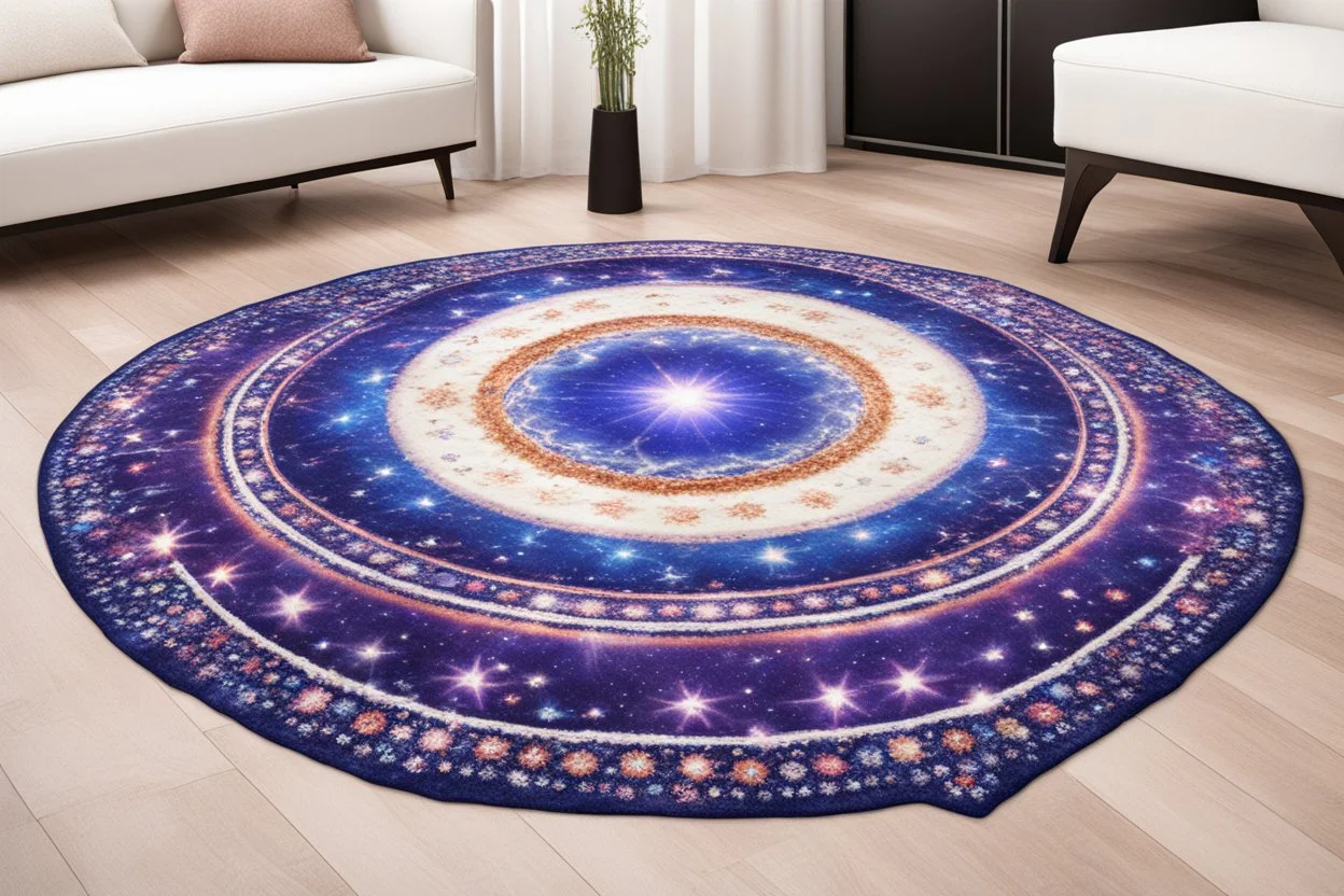 beautiful cosmic rug