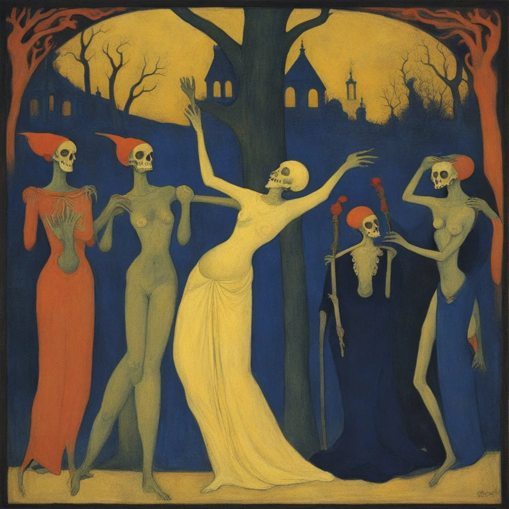 [art by Paul Sérusier] Danse Macabre - Malleus Maleficarum