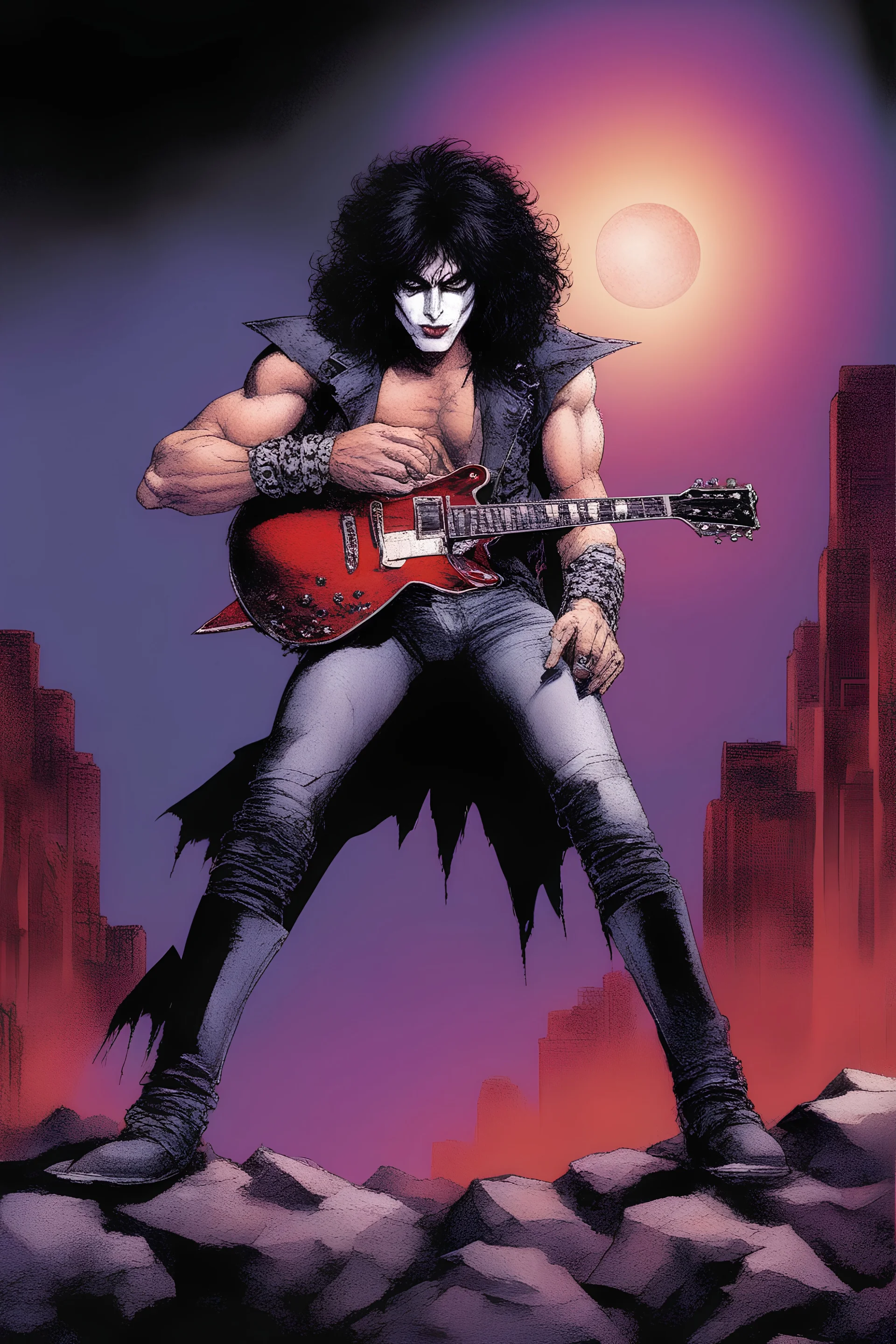 paul stanley by jim lee