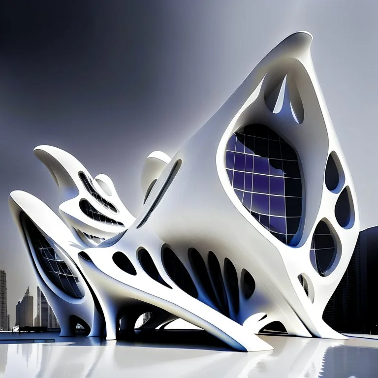 Ant Architecture Style by Zaha Hadid