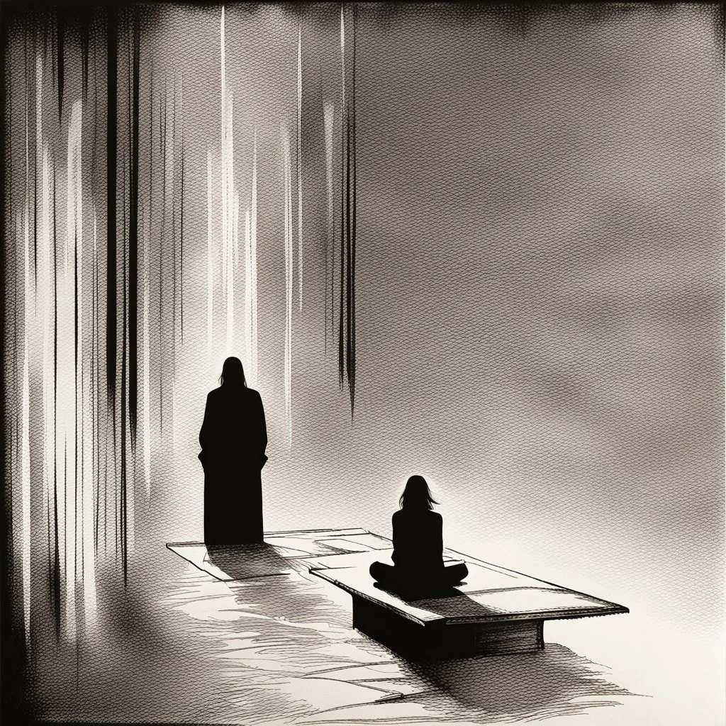 The Spirit of Solitude I . ai art - Synthography