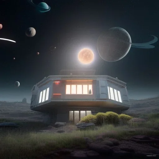 Designing a dream house in outer space could be a fun and rewarding project, and one that allows you to think outside the box and come up with creative solutions to the challenges that come with living in a space environment.