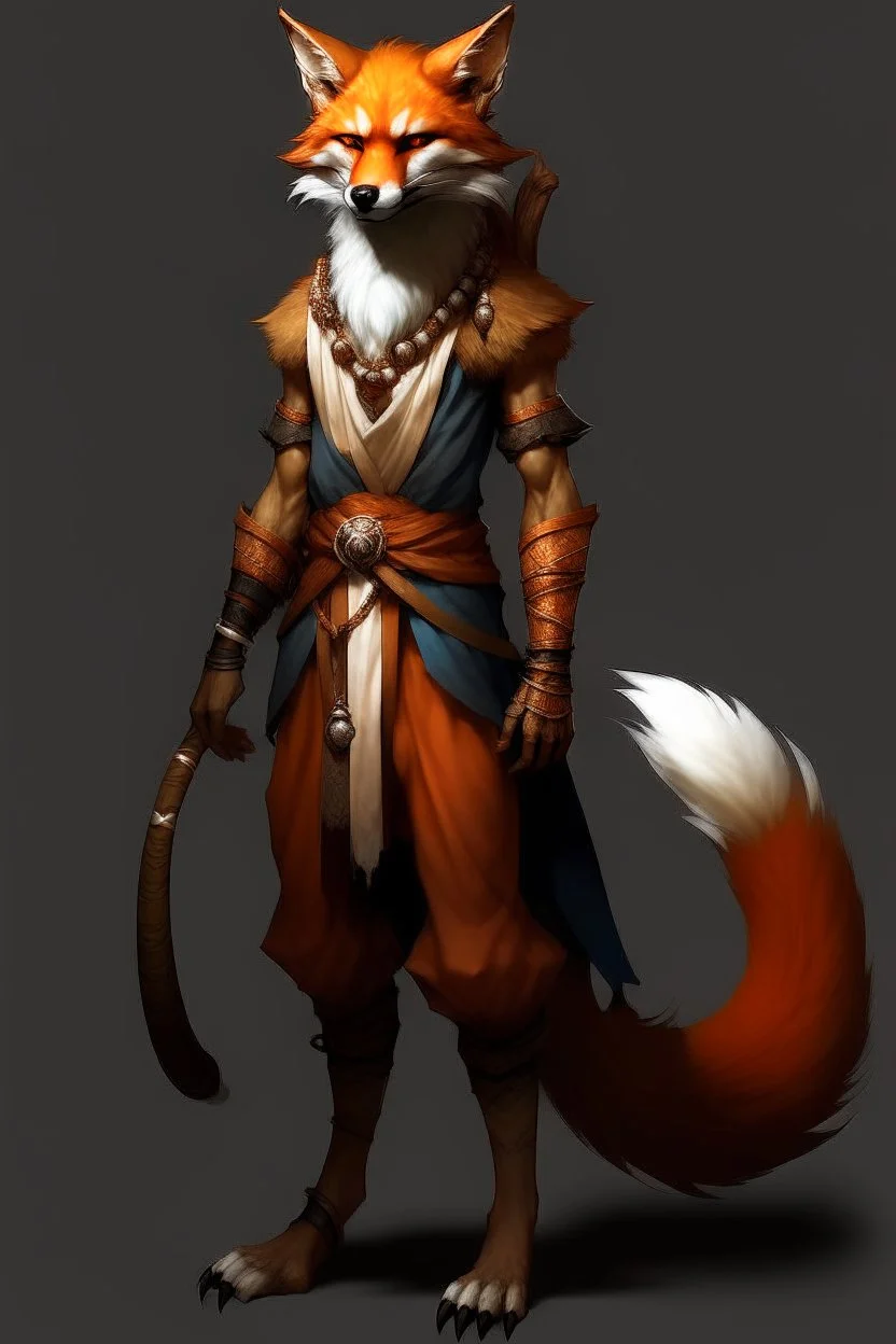 fox of nine tails humanoid dnd