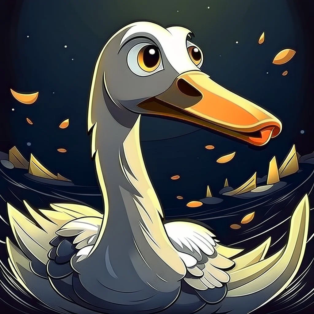 horror game cartoon goose