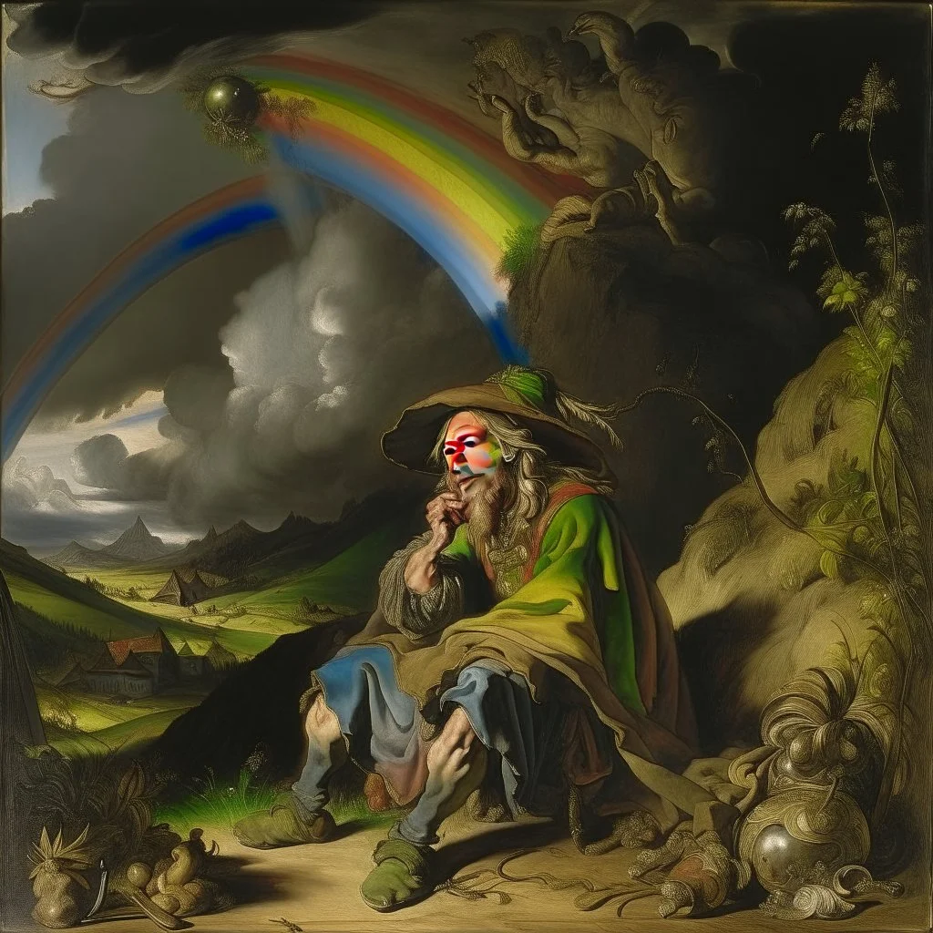 silver lining, painting by albrecht dürer