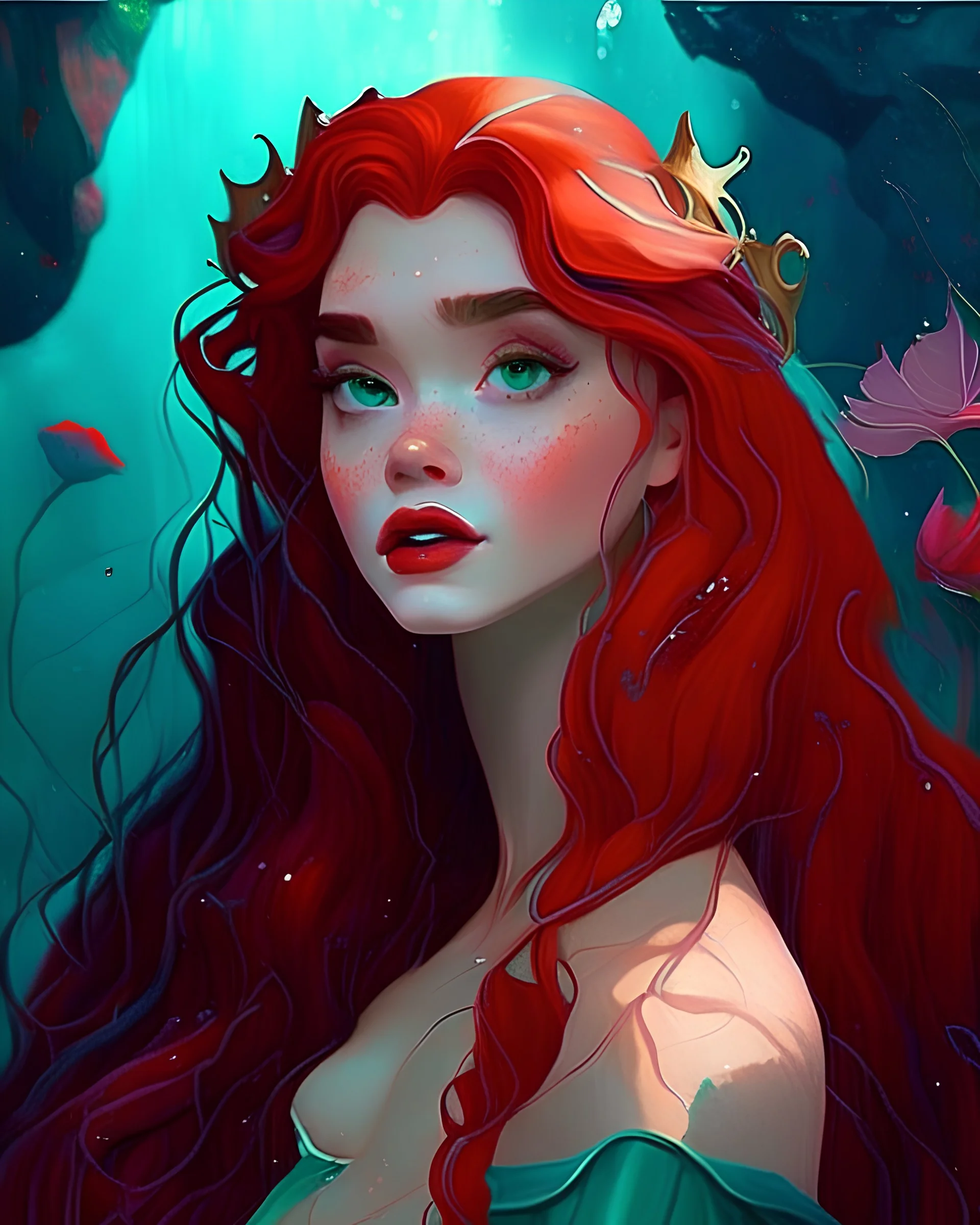 aesthetic princess ariel