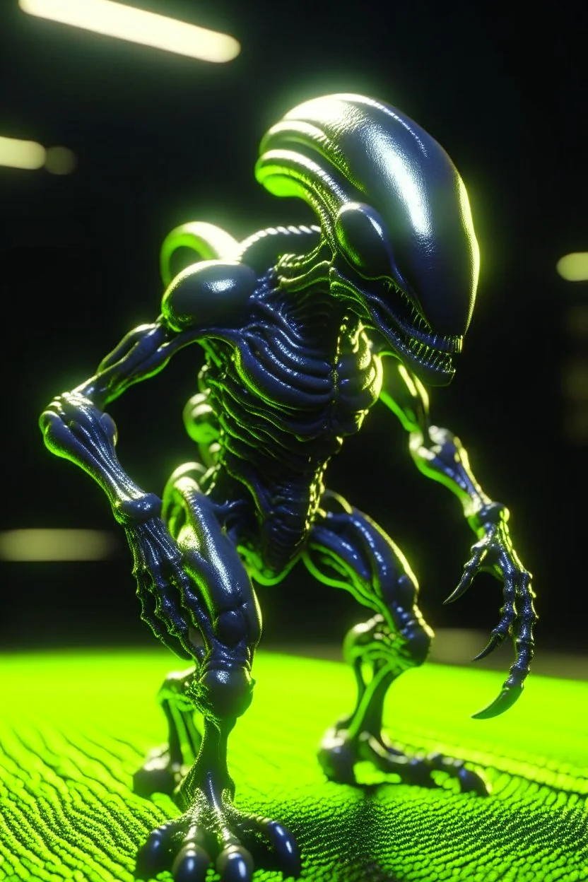 twerking alien ,3d 4k octane render, smooth, sharp focus, highly detailed, unreal engine 5,