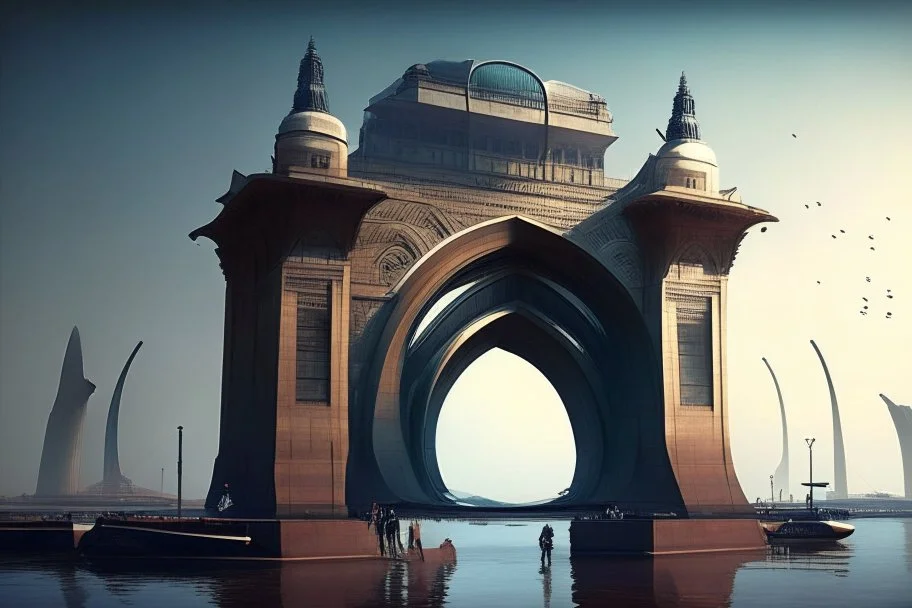 Gateway of India modern and futuristic