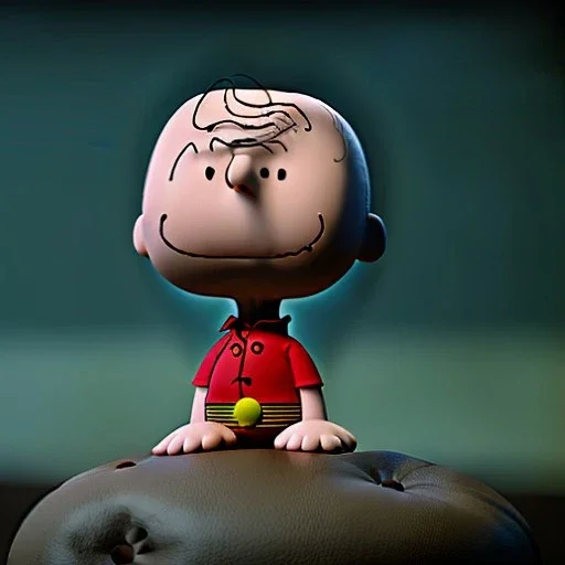 Scared Charlie brown abducted by ufo