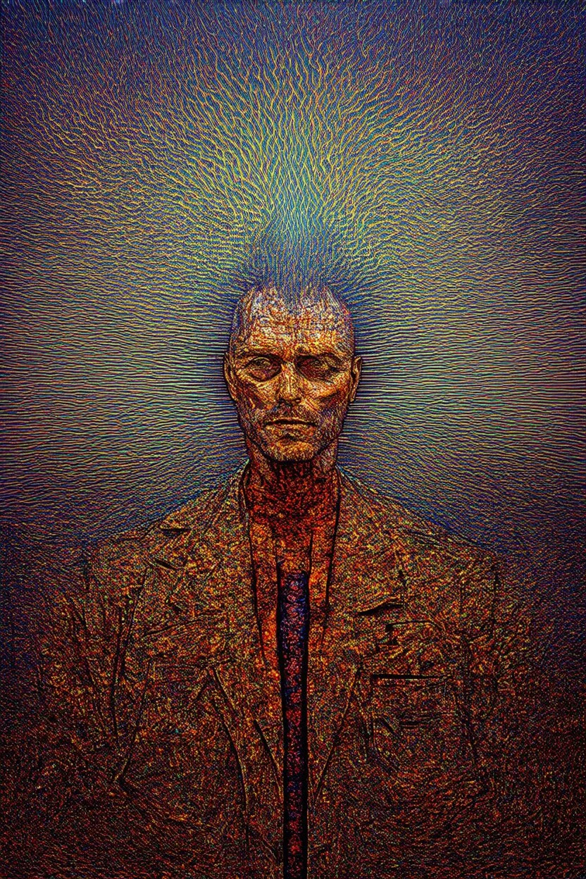 I am the ground reality is built upon; dynamic surrealism; optical art