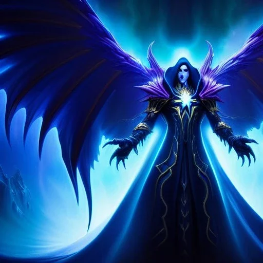 Ultra detailed fullbody Portrait in oil on canvas of heroes of the storm -Malthael,extremely detailed digital painting, extremely detailed face, crystal clear eyes, mystical colors ,perfectly centered image, perfect composition, rim light, beautiful lighting,masterpiece ,8k, stunning scene, raytracing, anatomically correct, in the style of Steve Jung and robert e howard and Wizyakuza and Ohrai Noriyoshi and Simon Bisley and uncannyknack.