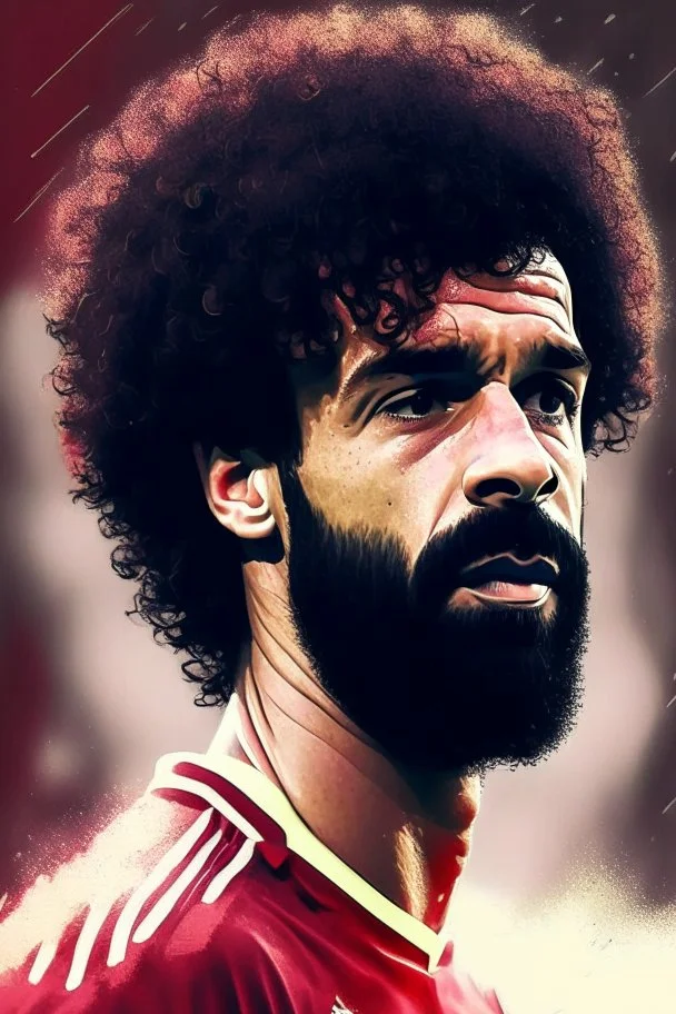 mo salah .cartoon 2d