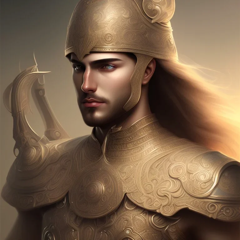  intricate, sharp focus, illustration, highly detailed, digital painting, concept art, matte, masterpiece head sexy front view Arabian Knight man