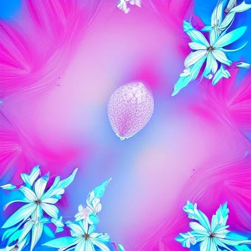 a magical crystal flower lys bougainvillier, pink and blue wisteriapink, magnolias pink,blue lake,sun,white swanns,pink vertical, blue lake,sharp, vines, candlelit, endor, ornate, elegant, highly detailed, artstation, concept art, smooth, sharp focus, illustration, 8k, splash art, wallpaper, key visual