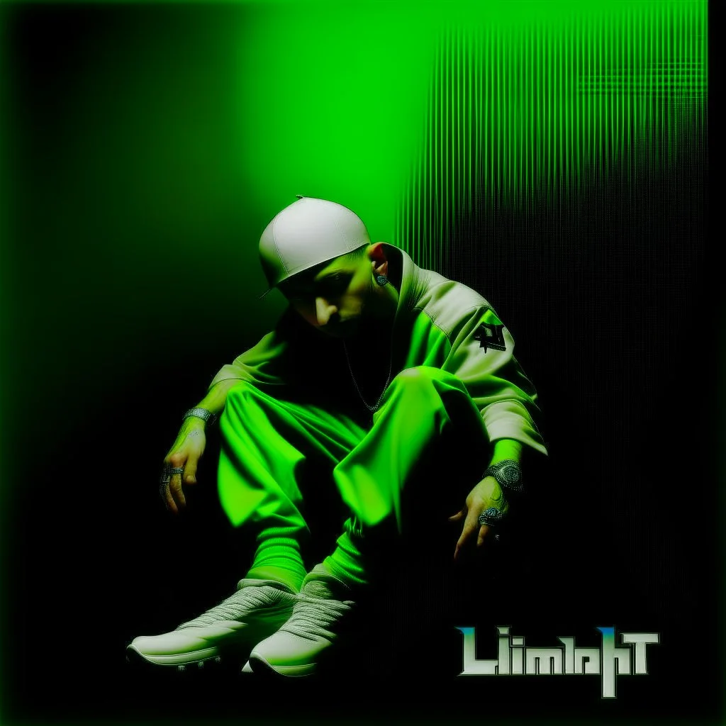 Limp bizkit new single cd cover artwork with a minimalist far perspective. 1999 y2k holographic