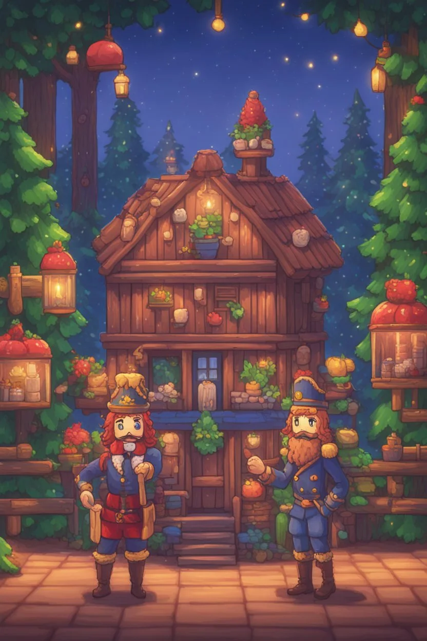 NUTCRACKER , stardew valley style