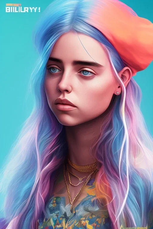 Billie Eilish, body, photorealistic, 8k