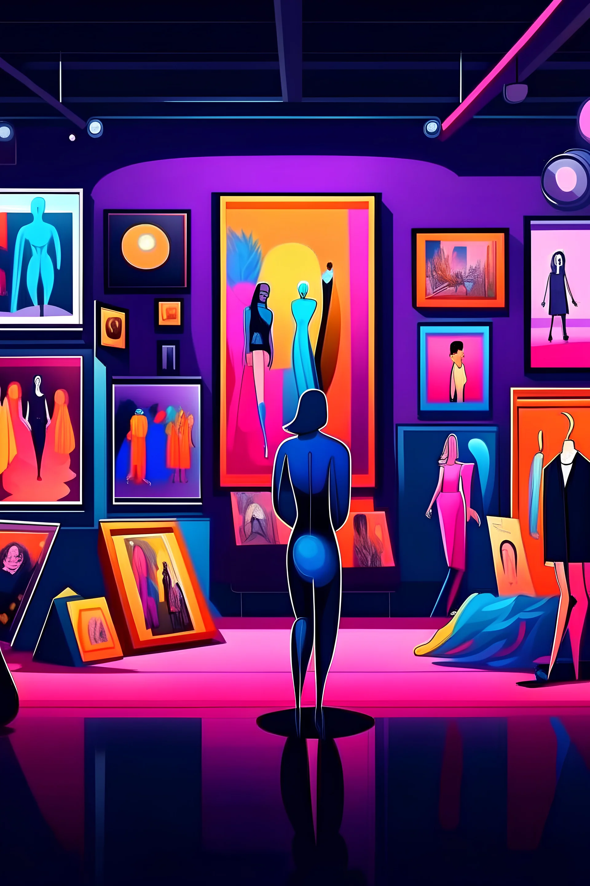 marketplace of music, fashion, art NFTs