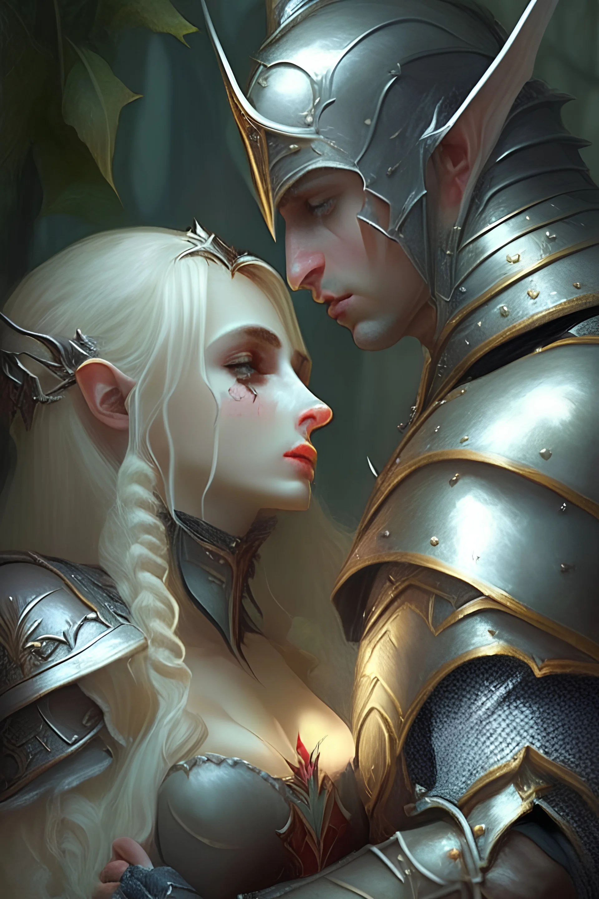 elf seducing knight