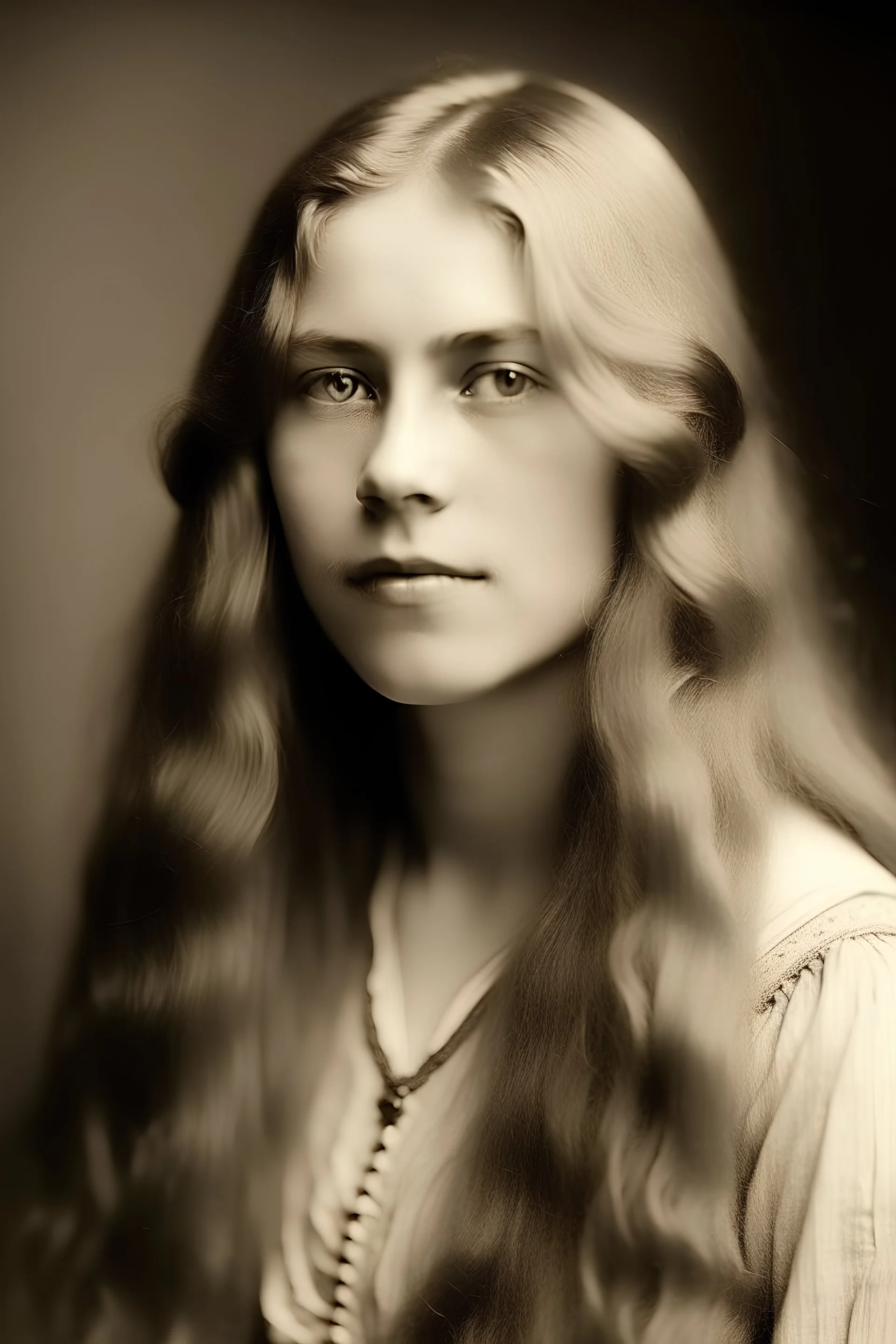 woman 30 years usa1920 long hair blond