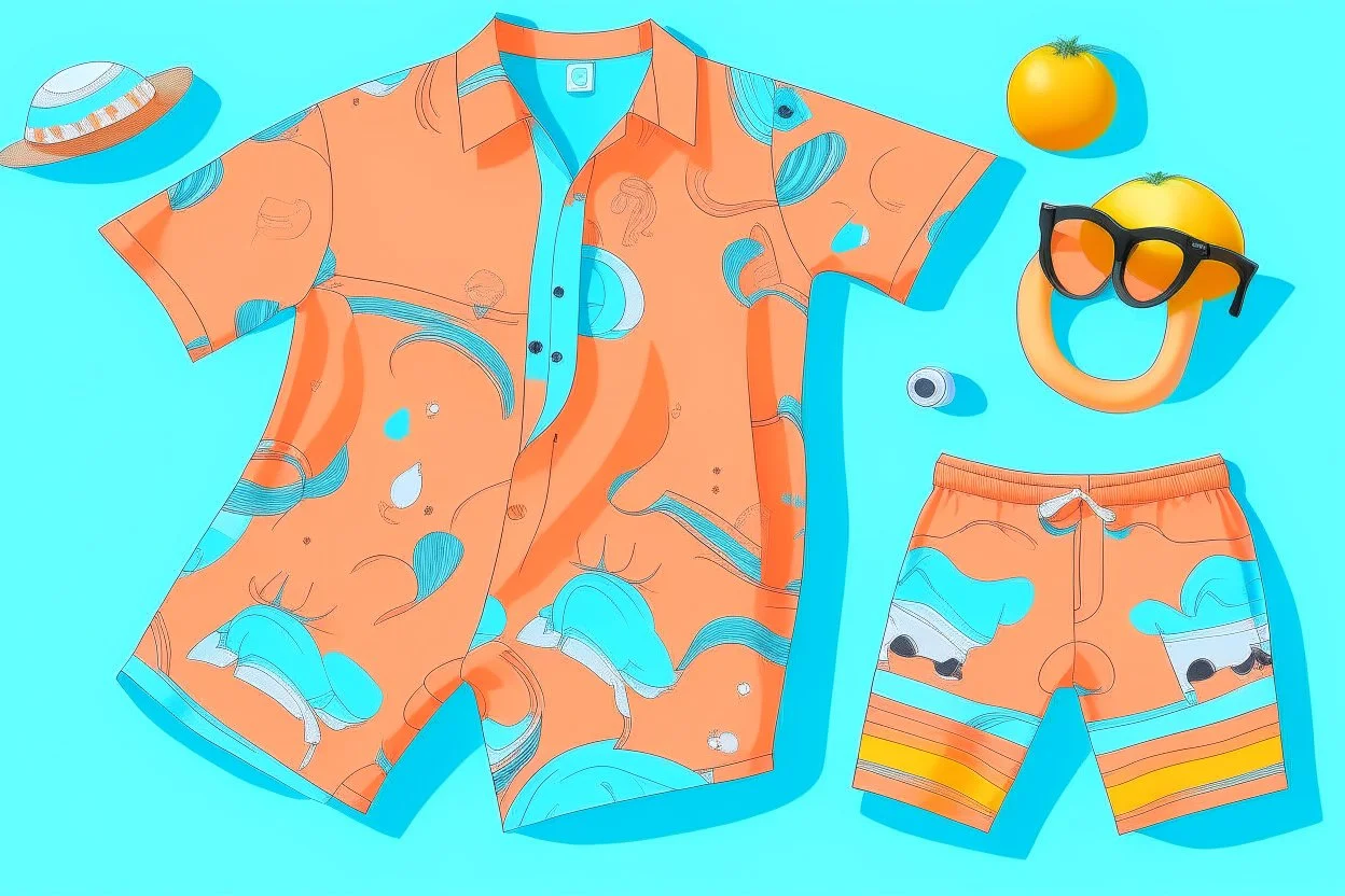 cool fun beach brand beachwear design