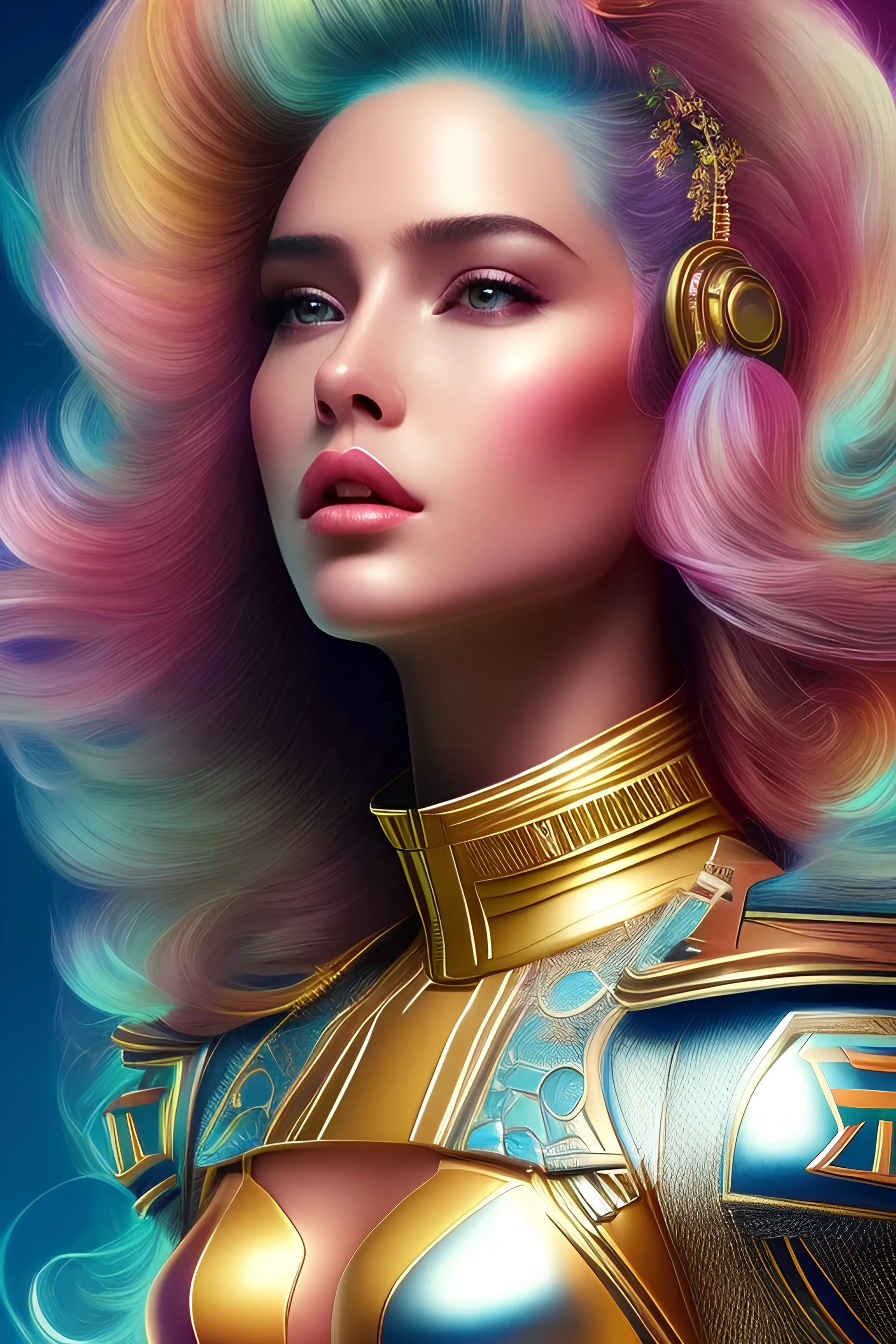 sexy, beautiful, young woman, detailed gorgeous face, vaporwave aesthetic, synthwave, colorful, psychedelic, artstation, concept art, smooth, extremely sharp detail, finely tuned detail, ultra high definition, 8 k, unreal engine 5, ultra sharp focus, illustration, art by artgerm mary dimova, jim lee, greg rutkowski and alphonse mucha