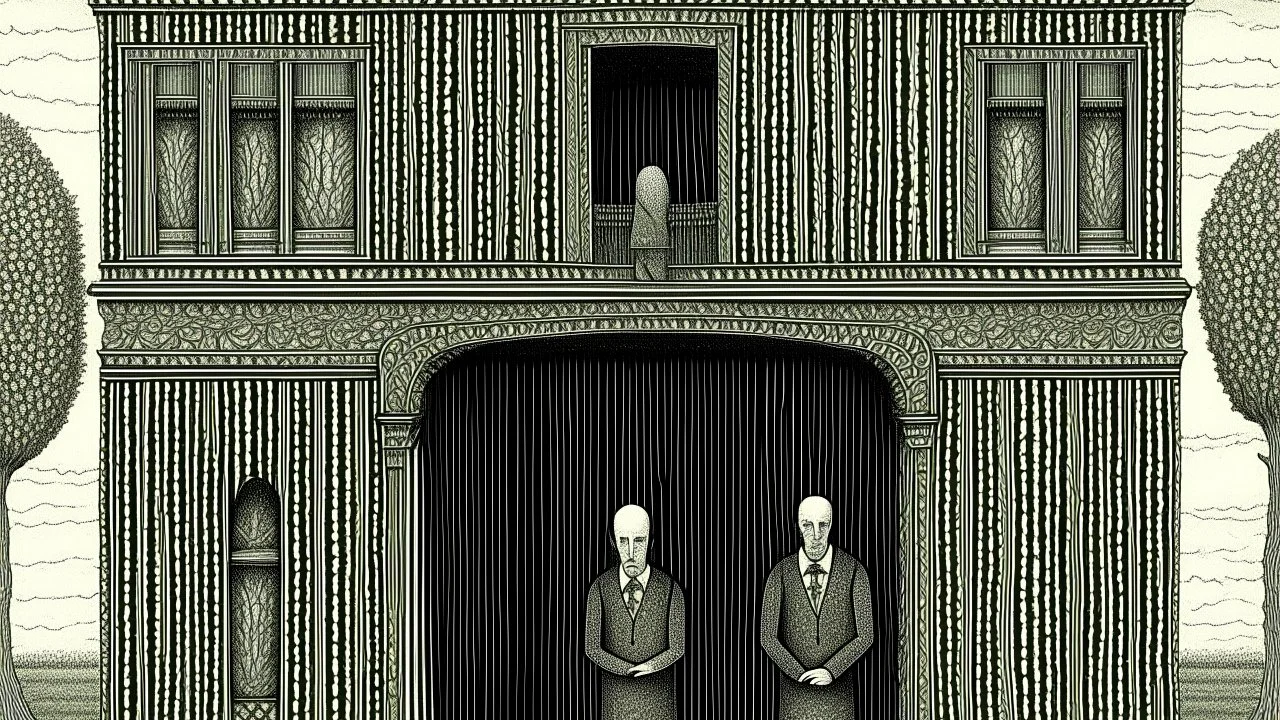 Casa moderna, Edward Gorey