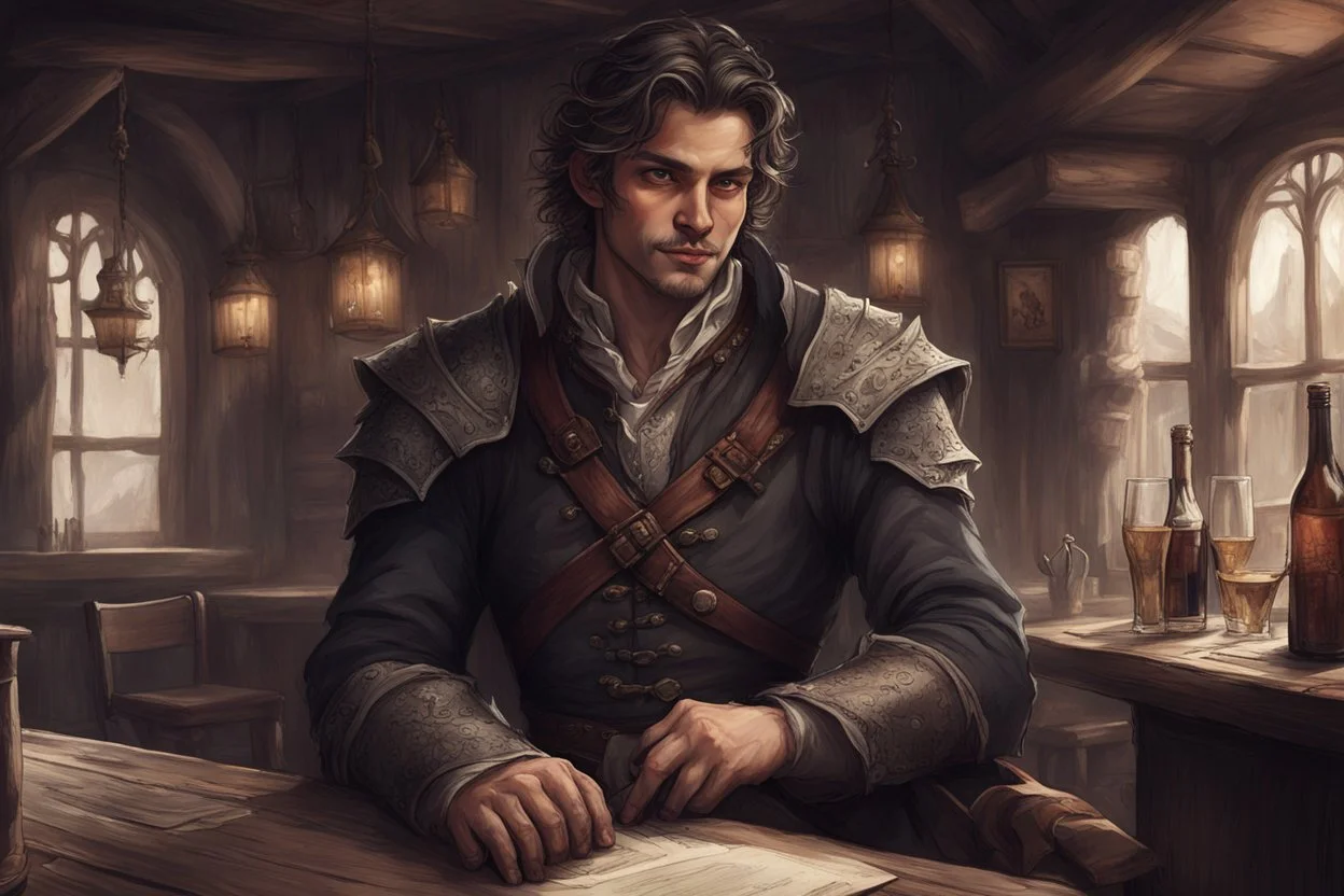 The Prince has never seemed so handsome as sitting in his favorite tavern in clothes stained with earth, soot and the blood of his last victim. At least, that's what he thought. The tavern was his favorite haunt. Almost everything he loved came together here in one place—hunting, wine and girls. The wooden walls of the tavern were so closely hung with the heads of the forest animals killed by the Prince that its owner, old Higgins, laughed every time he poured him a new mug of beer and, winking,