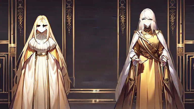 A woman who had green eyes and long blond hair that she wore in elaborate coiffures. Being known as someone at the height of fashion, prior to her disappearance, she favored wearing green and golden outfits to match her physical features.