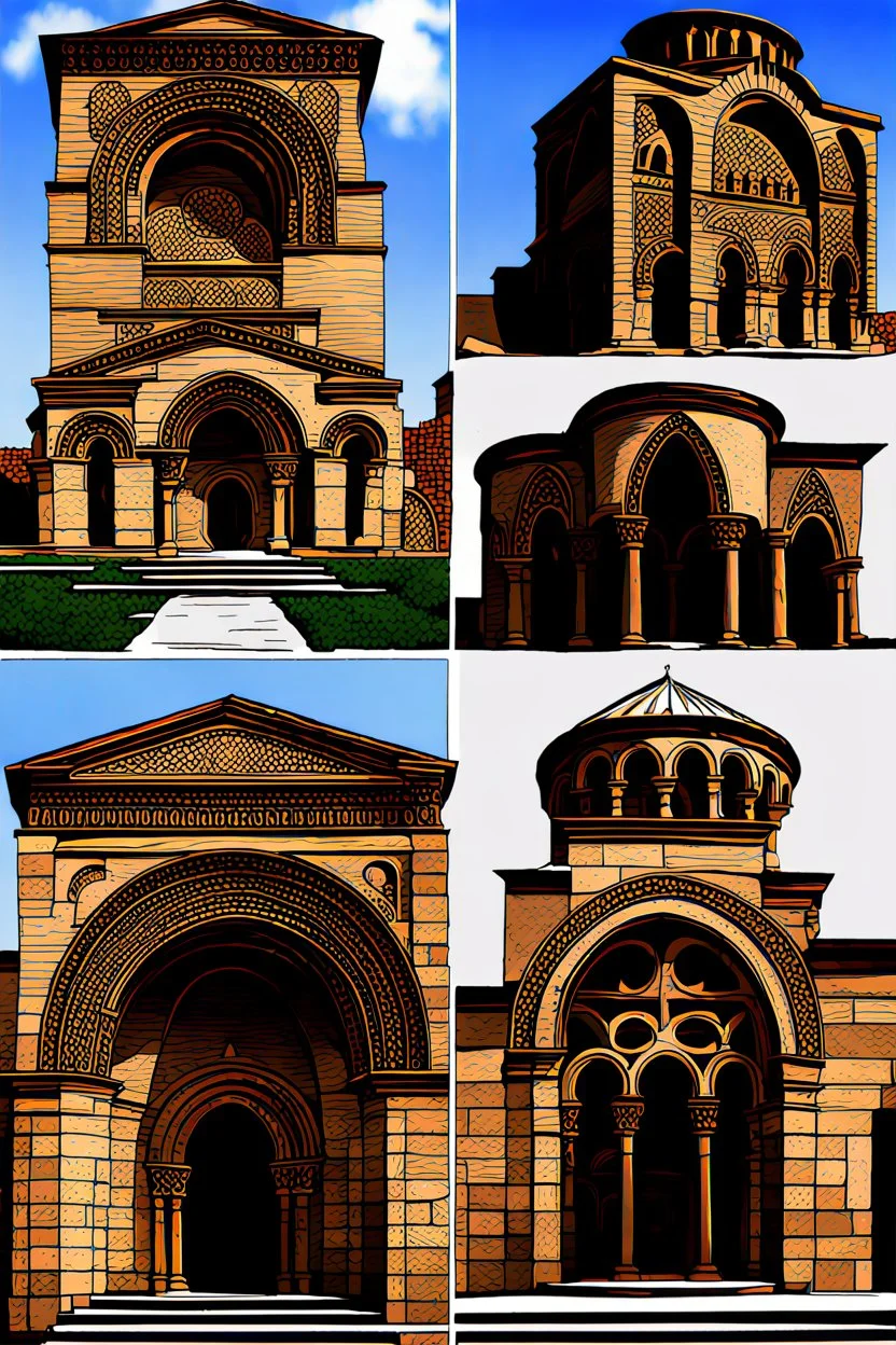 Architecture of Armenia, Sights. Armenian style. Armenian architecture is pronounced.