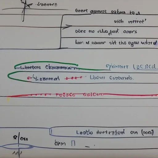 Diagram sentences schemas non linear glyphs