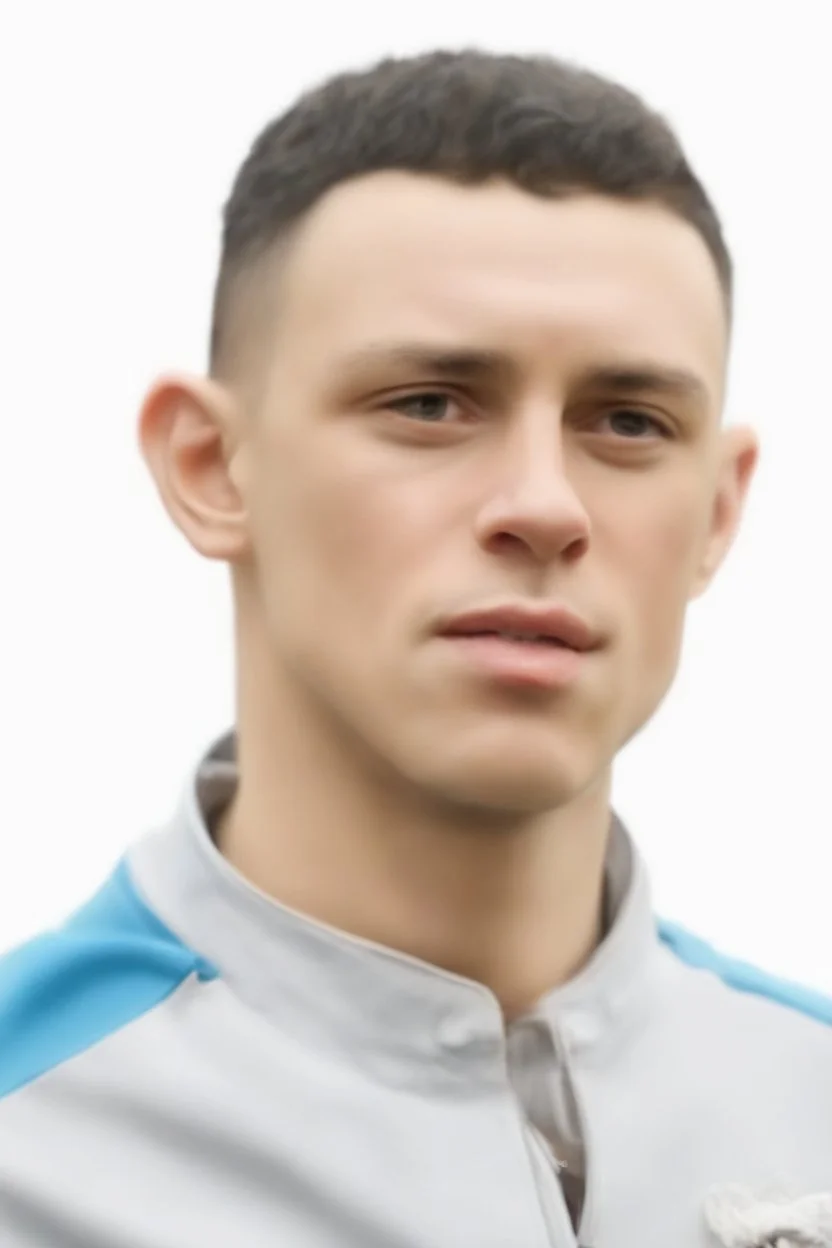 Phil Foden English soccer player cartoon 2d