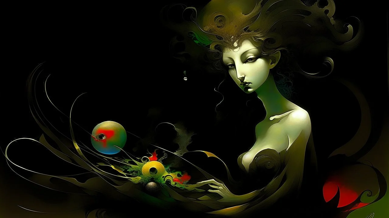 Mysterious. Leonor Fini