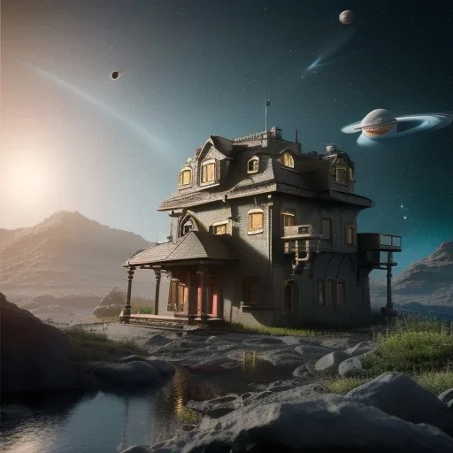 Designing a dream house in outer space could be a fun and rewarding project, and one that allows you to think outside the box and come up with creative solutions to the challenges that come with living in a space environment.