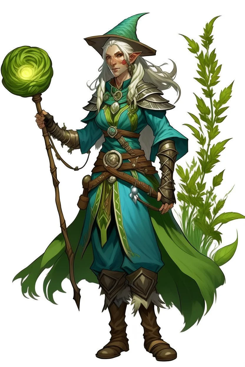 female grasslands earth genasi sorcerer dnd