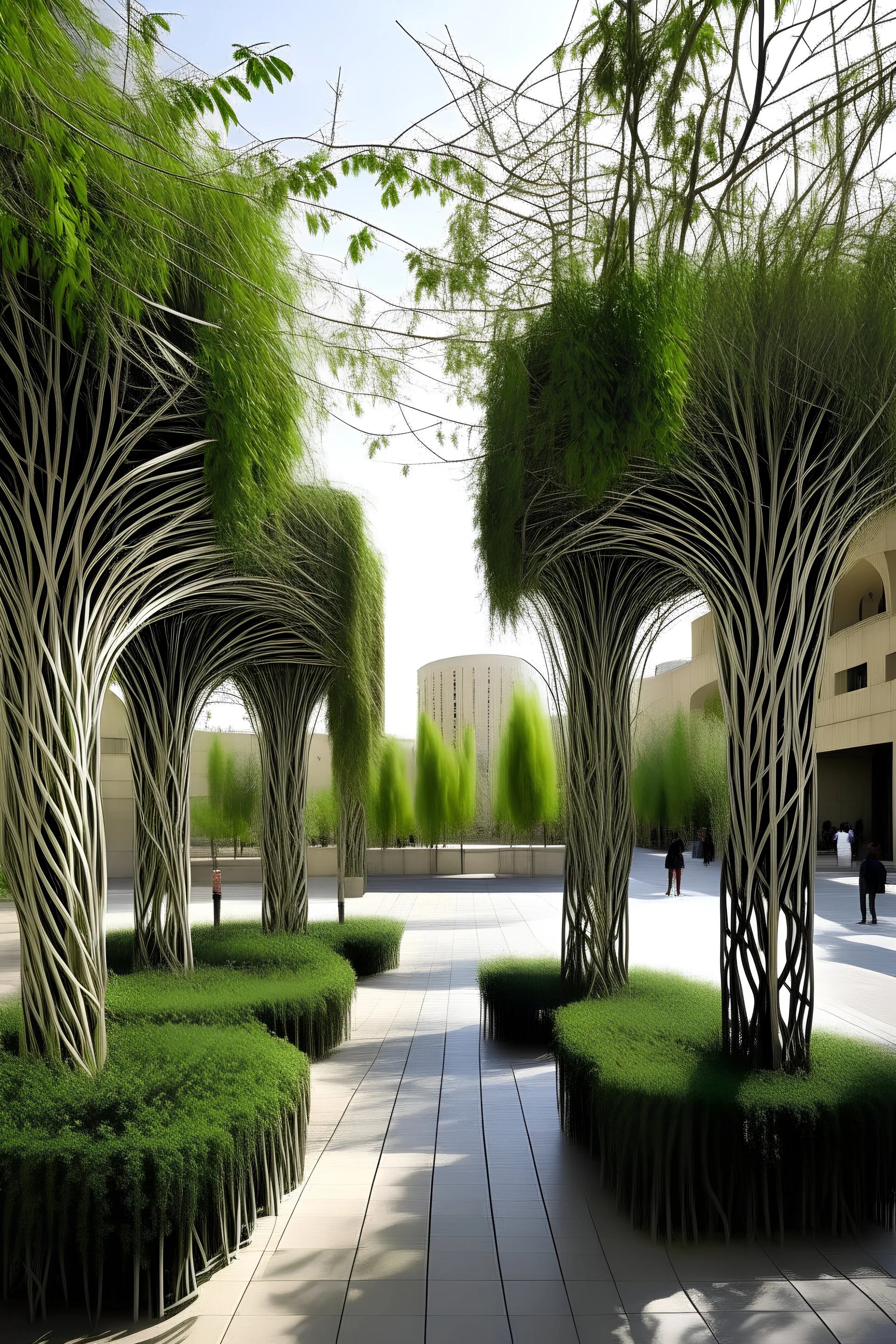 challenge, immigration, emptiness, Lebanon, culture, willows and Arab designs.